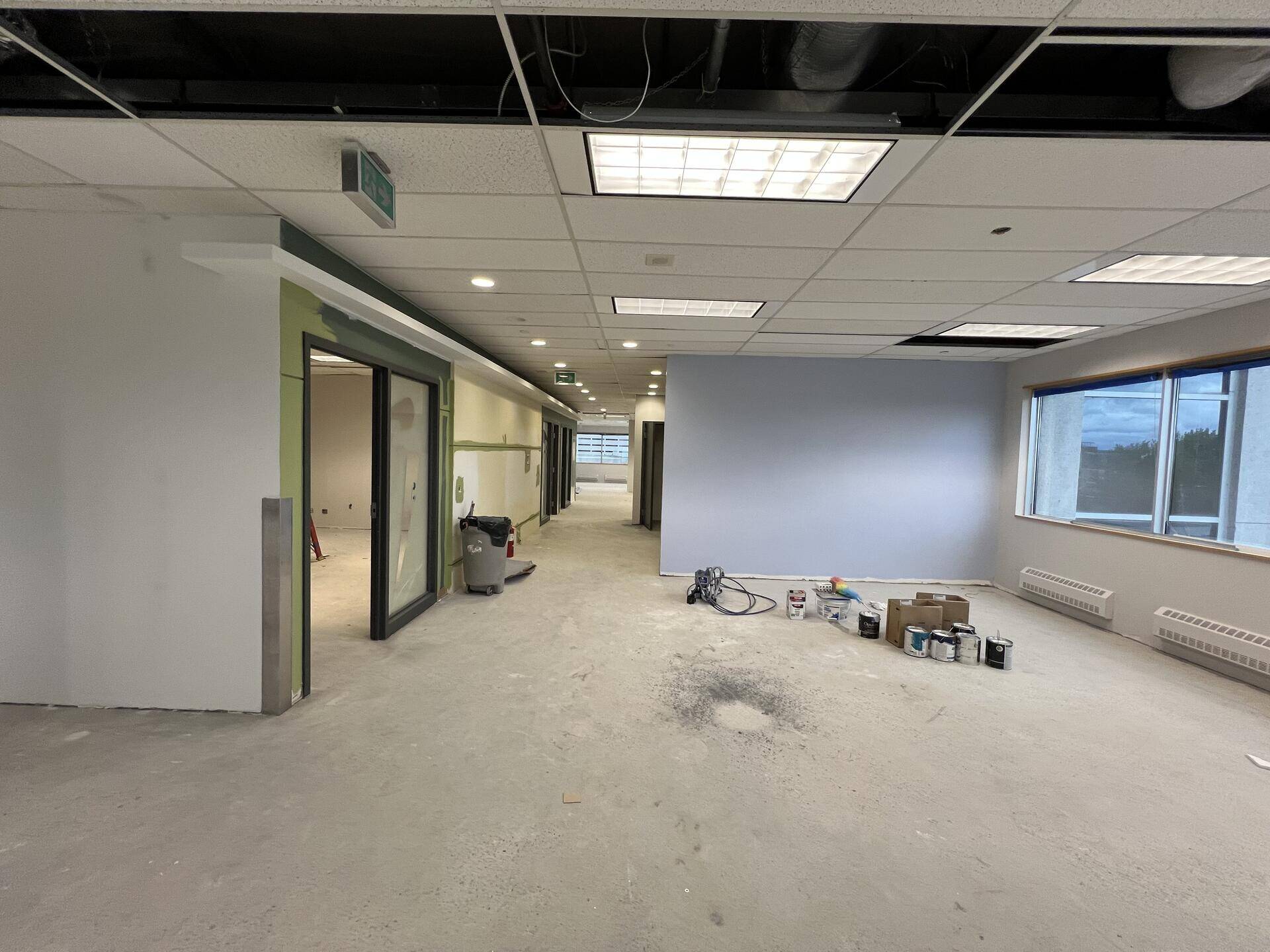 Before Professional Interior Painting for Government