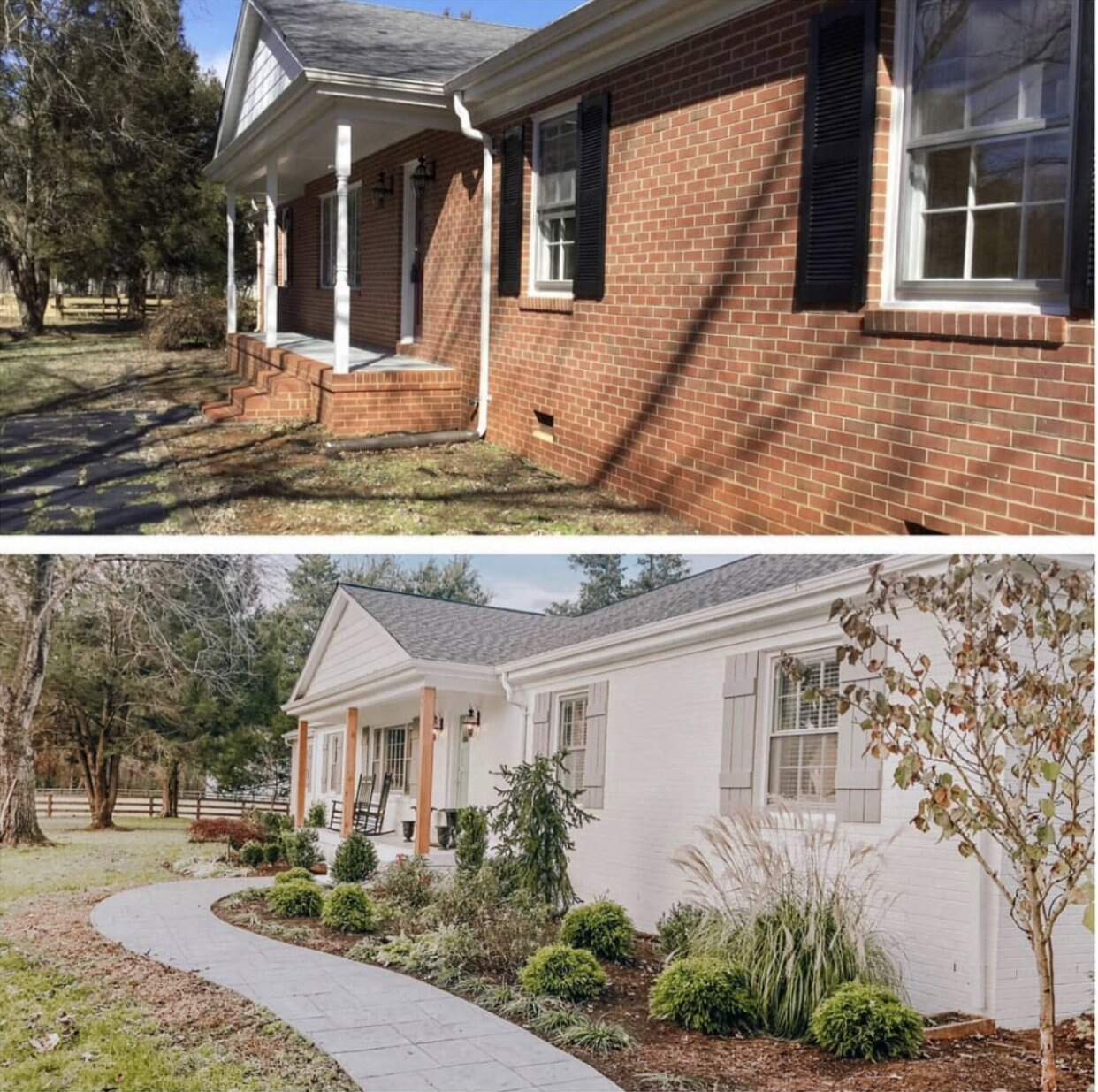 Before Wood, Brick & Siding